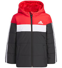 adidas Performance Dynejakke - LK Pad JKT - Sort/Rød/Hvid adidas Performance Dynejakke - LK Pad JKT - Sort/Rød/Hvid