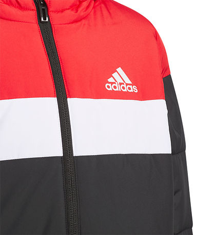 adidas Performance Dynejakke - LK Pad JKT - Sort/Rød/Hvid