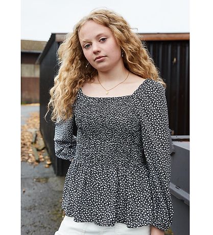 Hound Bluse - Smock - Flower Print Hound Bluse - Smock - Flower Print