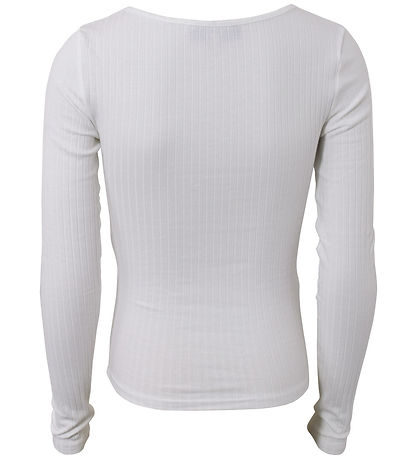 Hound Bluse - Rib - Off White Hound Bluse - Rib - Off White