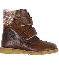 Angulus Vinterstøvler - Tex - Cognac m. For/Velcro Angulus Vinterstøvler - Tex - Cognac m. For/Velcro