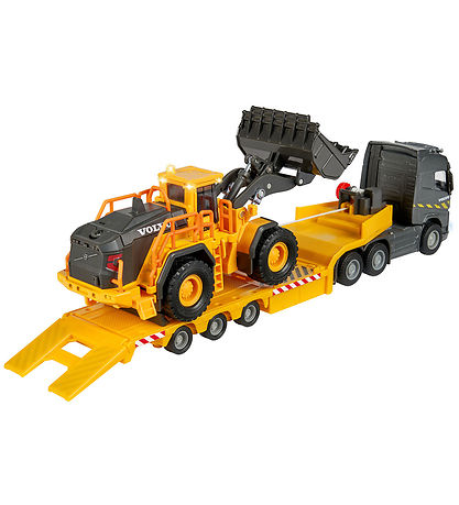 Majorette Legetøj - Volvo Lastbil Og Gummiged m. Lys/Lyd Majorette Legetøj - Volvo Lastbil Og Gummiged m. Lys/Lyd