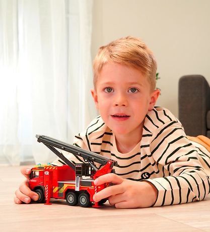 Majorette Legetøj - Volvo Brandbil m. Lys/Lyd Majorette Legetøj - Volvo Brandbil m. Lys/Lyd