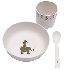 Smallstuff Spisesæt - Bioplast - 3 Dele - Dolls Smallstuff Spisesæt - Bioplast - 3 Dele - Dolls