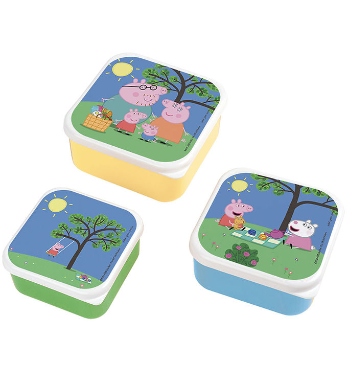 Petit Jour Paris Madkassesæt - 3 stk - 11,5 x 5,5 cm - Gurli Gri