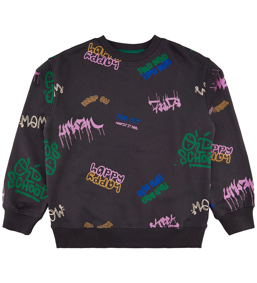 The New Sweatshirt - TnHarvey - Phantom m. Print - The New - 5-6 Jahre (110-116) - Sweatshirts