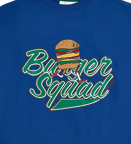 The New Sweatshirt - TnHenrey - Monaco Blue m. Print The New Sweatshirt - TnHenrey - Monaco Blue m. Print