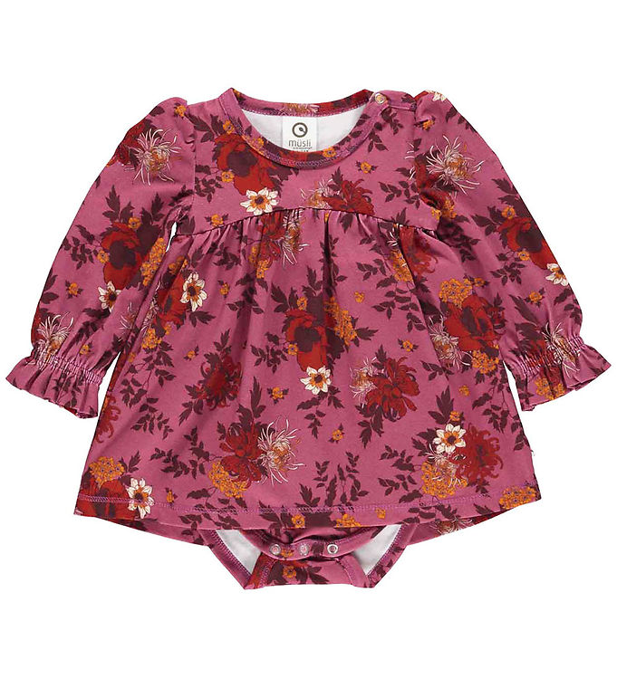 Müsli Kjolebody l/æ - Bloomy - Boysenberry/Fig/Berry Red