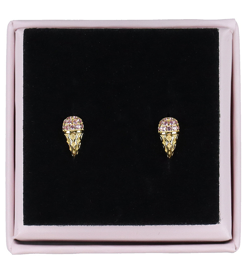 Boucles doreilles MillaVanilla - Cornet de glace - Or - MillaVanilla - UneTaille - Bijoux 24$