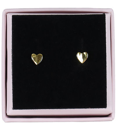 MillaVanilla Øreringe - Hjerte - Guld