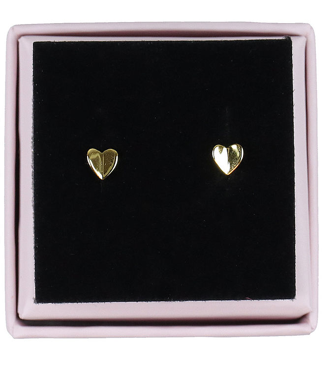 MillaVanilla Øreringe - Hjerte - Guld