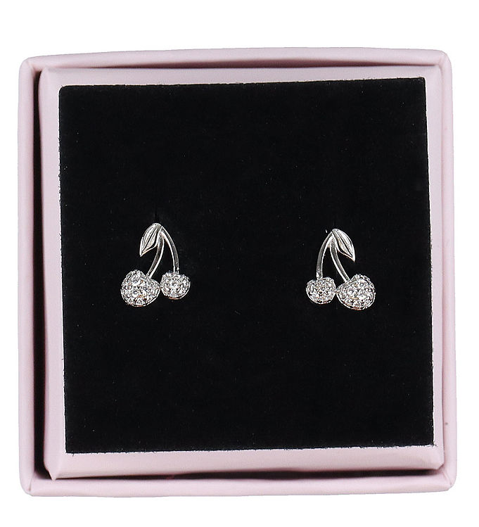 MillaVanilla Øreringe - Cherry Bling - Sølv