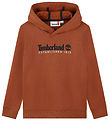 Timberland Hættetrøje - Dark Chocolate m. Print