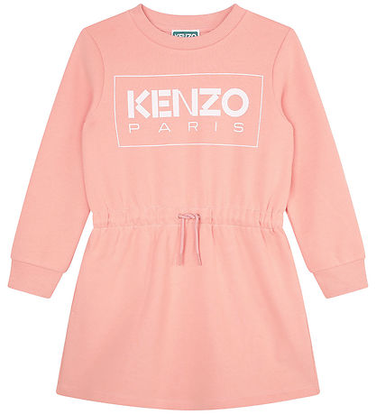 Kenzo Sweatkjole - Pudderrosa m. Hvid Kenzo Sweatkjole - Pudderrosa m. Hvid