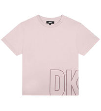 DKNY T-shirt - Lilla m. Print DKNY T-shirt - Lilla m. Print
