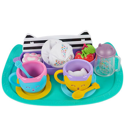 Gabby's Dollhouse Sæt - 15 Dele - Sprinkle Party Sweet Treat Set