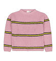 The New Bluse - Strik - TnDada - Pastel Lavender m. Gul The New Bluse - Strik - TnDada - Pastel Lavender m. Gul