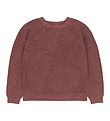 The New Bluse - Strik - TnHeather - Rose Brown m. Glimmer The New Bluse - Strik - TnHeather - Rose Brown m. Glimmer
