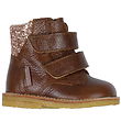 Angulus Begynderstøvler m. For - Tex - Cognac/Maple Glitter