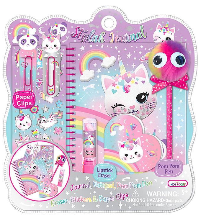 Hot Focus Dagbog m. Tilbehør