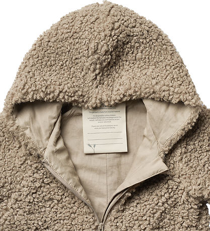 Wheat Fleecedragt - Pile Bambi - Beige Stone Wheat Fleecedragt - Pile Bambi - Beige Stone