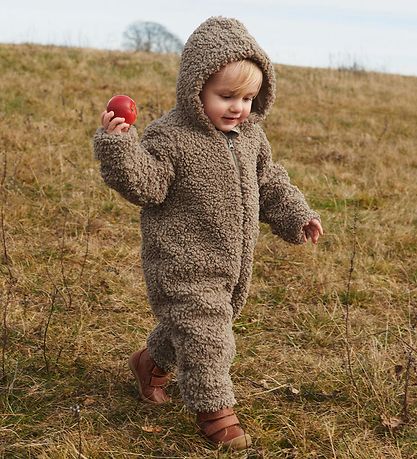 Wheat Fleecedragt - Pile Bambi - Beige Stone Wheat Fleecedragt - Pile Bambi - Beige Stone