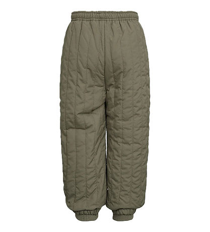Sofie Schnoor Termobukser m. Fleece - Vitos - Kaki Gree Sofie Schnoor Termobukser m. Fleece - Vitos - Kaki Gree