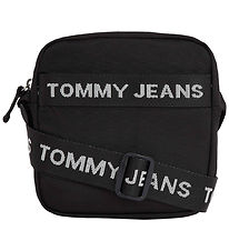 Tommy Hilfiger Skuldertaske - TJM Essential Reporter - Black Tommy Hilfiger Skuldertaske - TJM Essential Reporter - Black