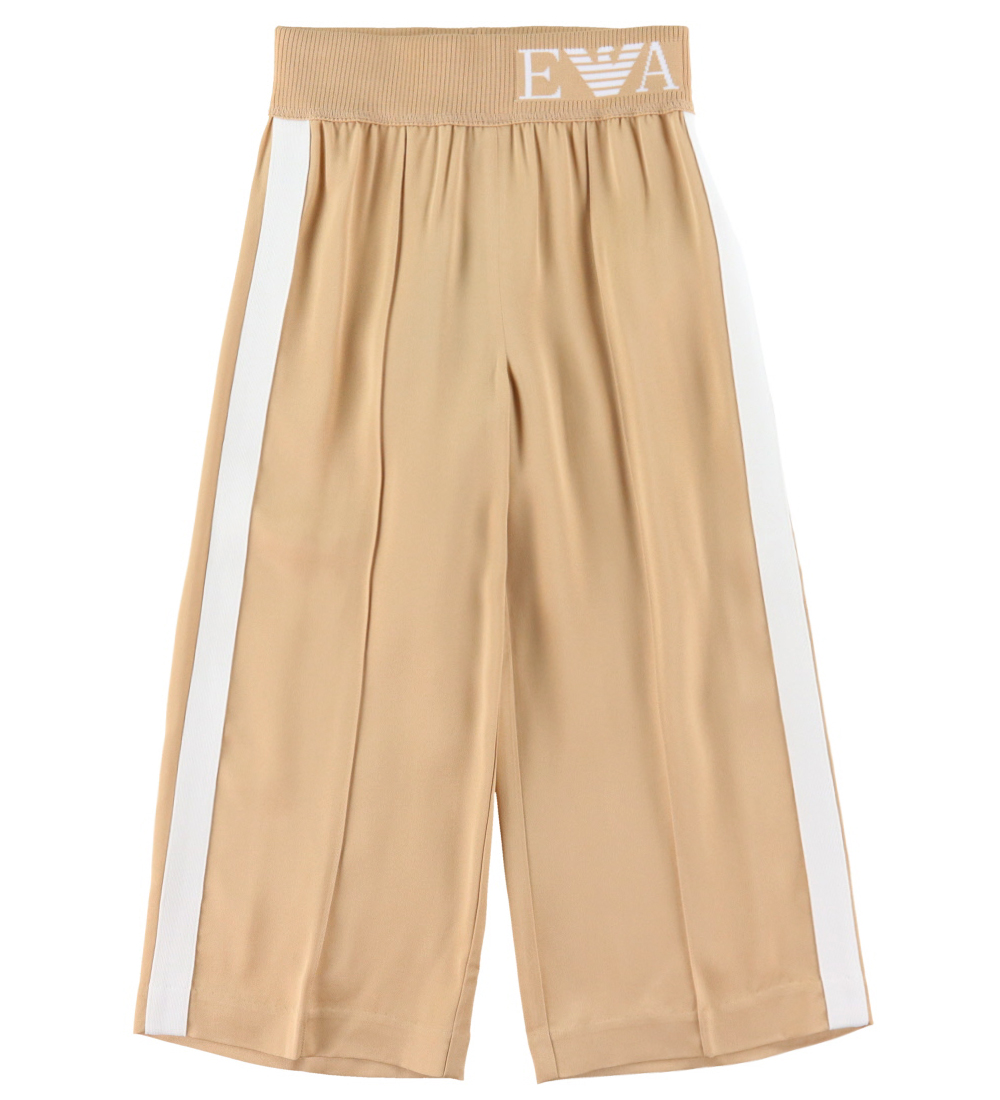 Pantalon Emporio Armani - Beige av Blanc - Emporio Armani - 6 ans 116 - Pantalon - Coton 77 €