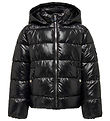 Kids Only Dynejakke - KogNewemmy - Black/Silver Trim Kids Only Dynejakke - KogNewemmy - Black/Silver Trim