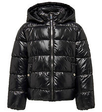 Kids Only Dynejakke - KogNewemmy - Black/Silver Trim Kids Only Dynejakke - KogNewemmy - Black/Silver Trim