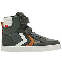 Hummel Støvler - Slimmer Stadil Leather High JR - Forest night Hummel Støvler - Slimmer Stadil Leather High JR - Forest night
