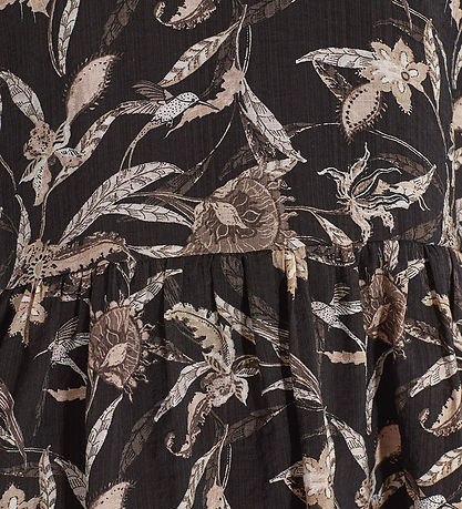 Sofie Schnoor Girls Bluse - Sort m. Mønster