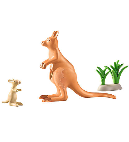 Playmobil Wiltopia - Kænguru m. Unge - 7 Dele - 71290