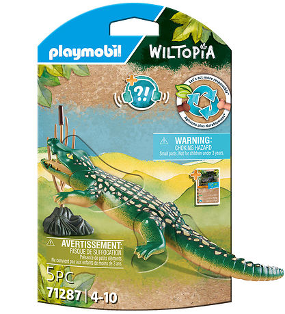Playmobil Wiltopia - Alligator - 5 Dele - 71287 Playmobil Wiltopia - Alligator - 5 Dele - 71287