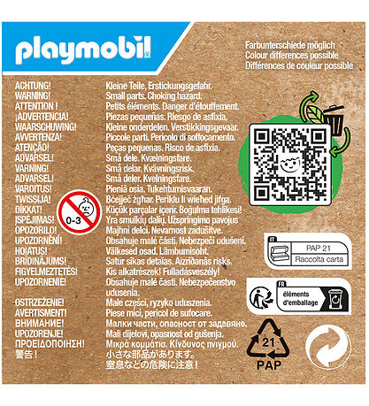 Playmobil Wiltopia - Bæver - 7 Dele - 71291