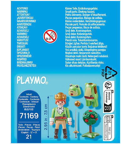 Playmobil SpecialPlus - Frøkonge - 21 dele - 71169 Playmobil SpecialPlus - Frøkonge - 21 dele - 71169