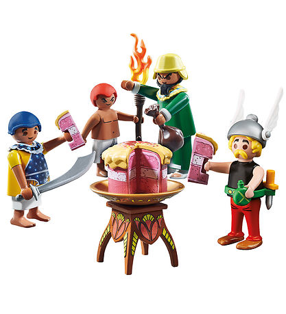 Playmobil Asterix - Criminalis' Forgiftede Kage - 24 Dele - 7126 Playmobil Asterix - Criminalis' Forgiftede Kage - 24 Dele - 7126