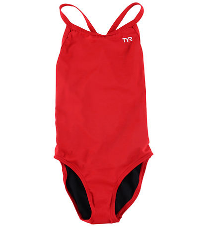 TYR Badedragt - UV50+ - Solid Elite Diamondfit - Rød TYR Badedragt - UV50+ - Solid Elite Diamondfit - Rød