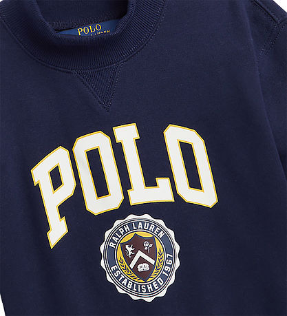 Polo Ralph Lauren Sweatshirt - Navy m. Print Polo Ralph Lauren Sweatshirt - Navy m. Print
