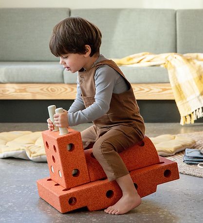 MODU Klods Base - 50x30x10 cm - Burnt Orange