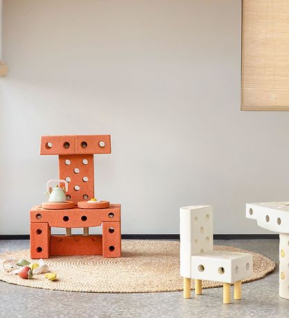 MODU Klods Base - 50x30x10 cm - Burnt Orange