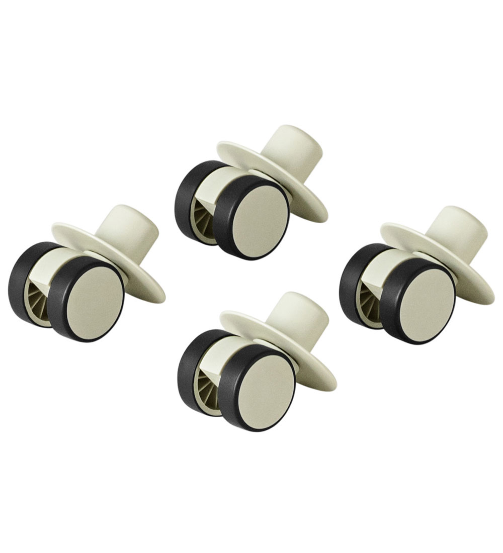 MODU 4x Swirly Wheels - 4er-Pack - Dusty Green - MODU - One Size - Motorik Tiere