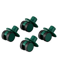 MODU 4x Swirly Wheels - 4-pak - Forest Green MODU 4x Swirly Wheels - 4-pak - Forest Green