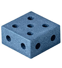 MODU Klods Firkant - 20x20x10 cm - Deep Blue MODU Klods Firkant - 20x20x10 cm - Deep Blue