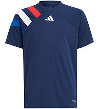 adidas Performance T-Shirt - Fortore 23 - Blå m. Rød/Hvid adidas Performance T-Shirt - Fortore 23 - Blå m. Rød/Hvid