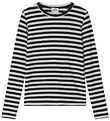 Mads Nørgaard Bluse - Talika Top - Black/Vanilla Ice