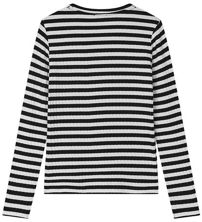 Mads Nørgaard Bluse - Talika Top - Black/Vanilla Ice Mads Nørgaard Bluse - Talika Top - Black/Vanilla Ice