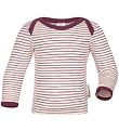 Engel Bluse - Uld/Silke - Natural/Orchid Engel Bluse - Uld/Silke - Natural/Orchid