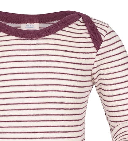 Engel Bluse - Uld/Silke - Natural/Orchid Engel Bluse - Uld/Silke - Natural/Orchid